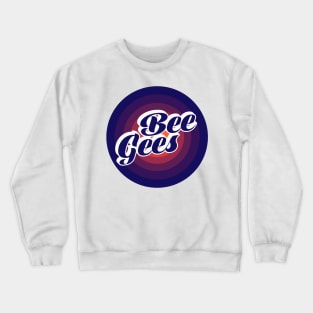 BEE GEES - BLURN CIRCLE Crewneck Sweatshirt